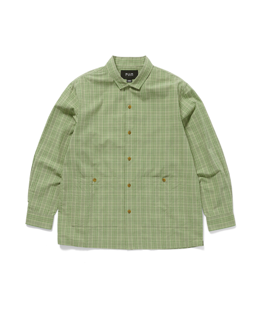 LINEN MIX O/C SHIRT