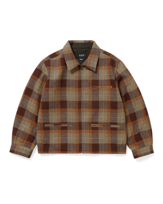 REFINE-WOOL CHK DRIZZLER