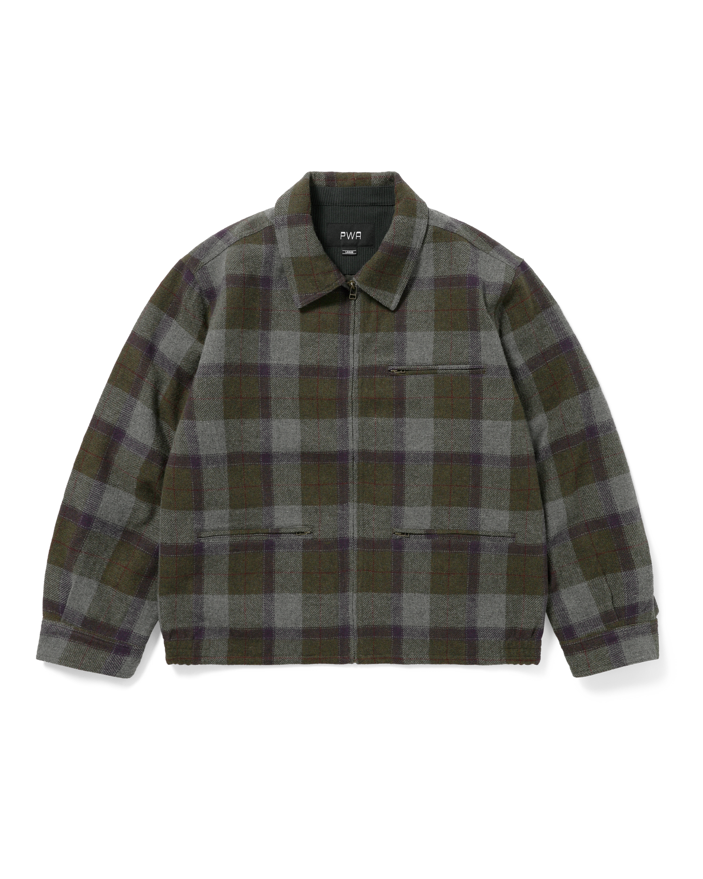 REFINE-WOOL CHK DRIZZLER