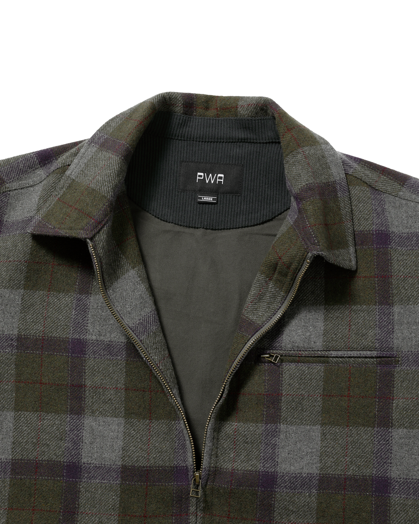 REFINE-WOOL CHK DRIZZLER