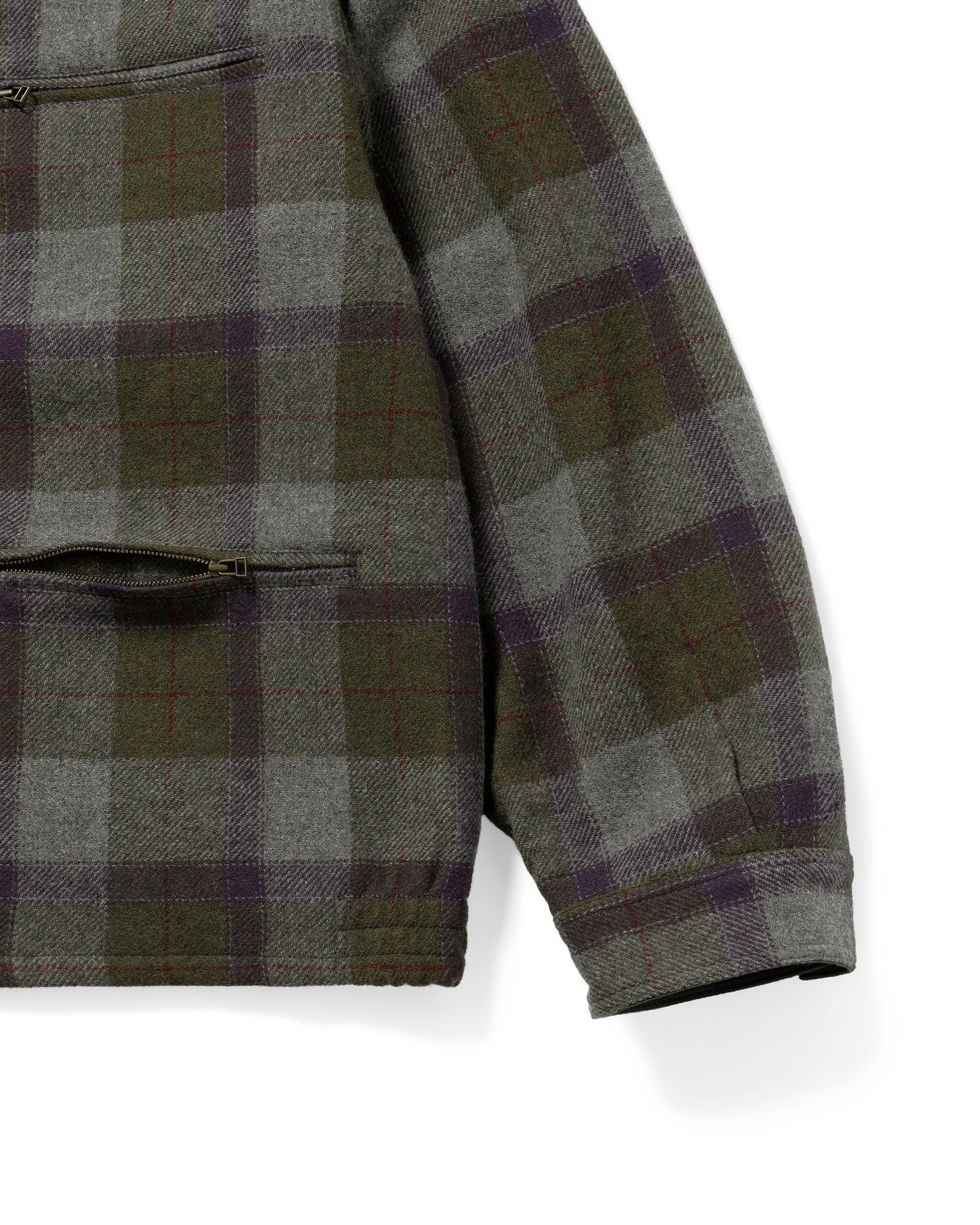 REFINE-WOOL CHK DRIZZLER