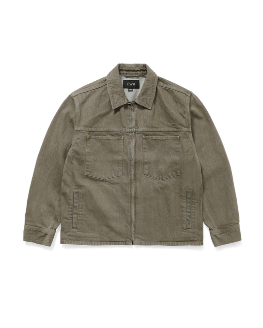 DENIM ZIP-UP JKT