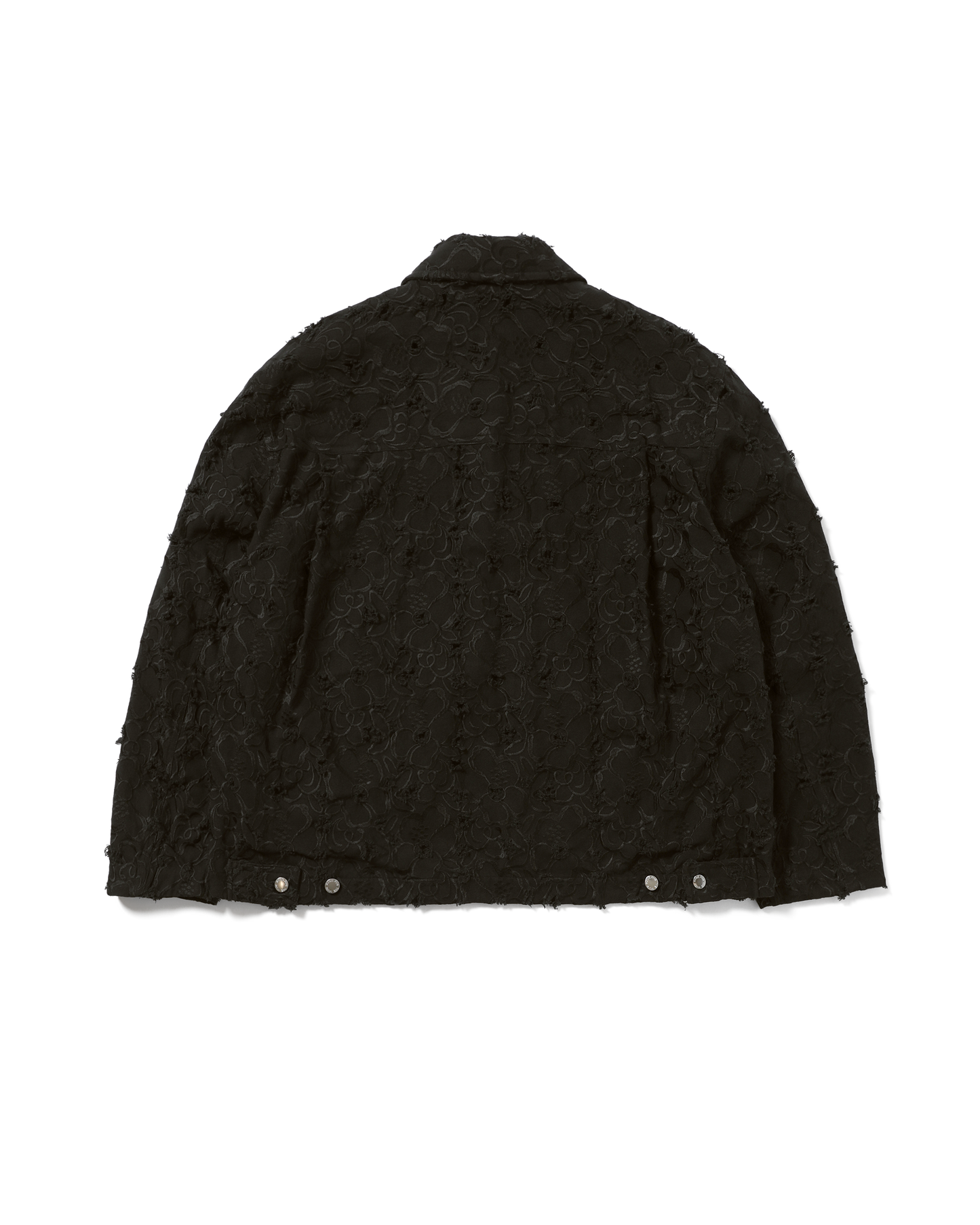 PLEATED ZIP UP JACKET
