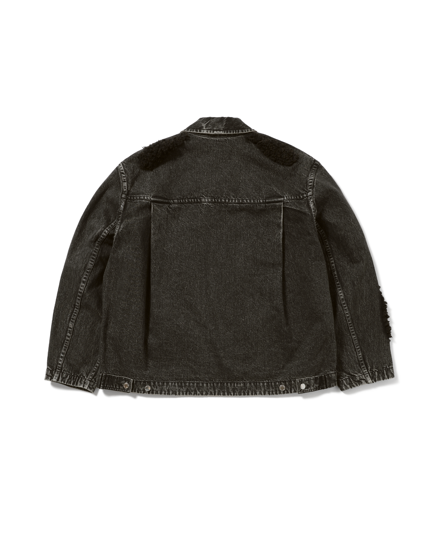 PLEATED ZIP UP JACKET