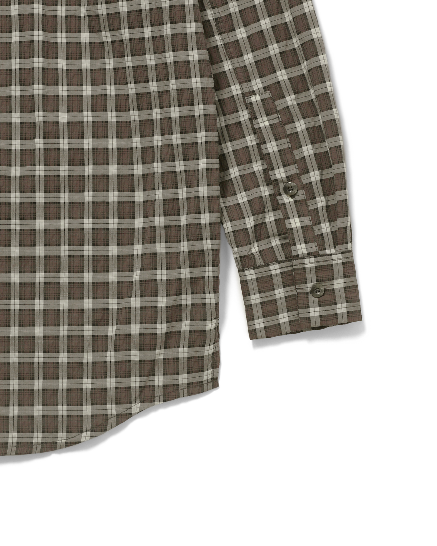 L/S PLEATED BOX SHIRT