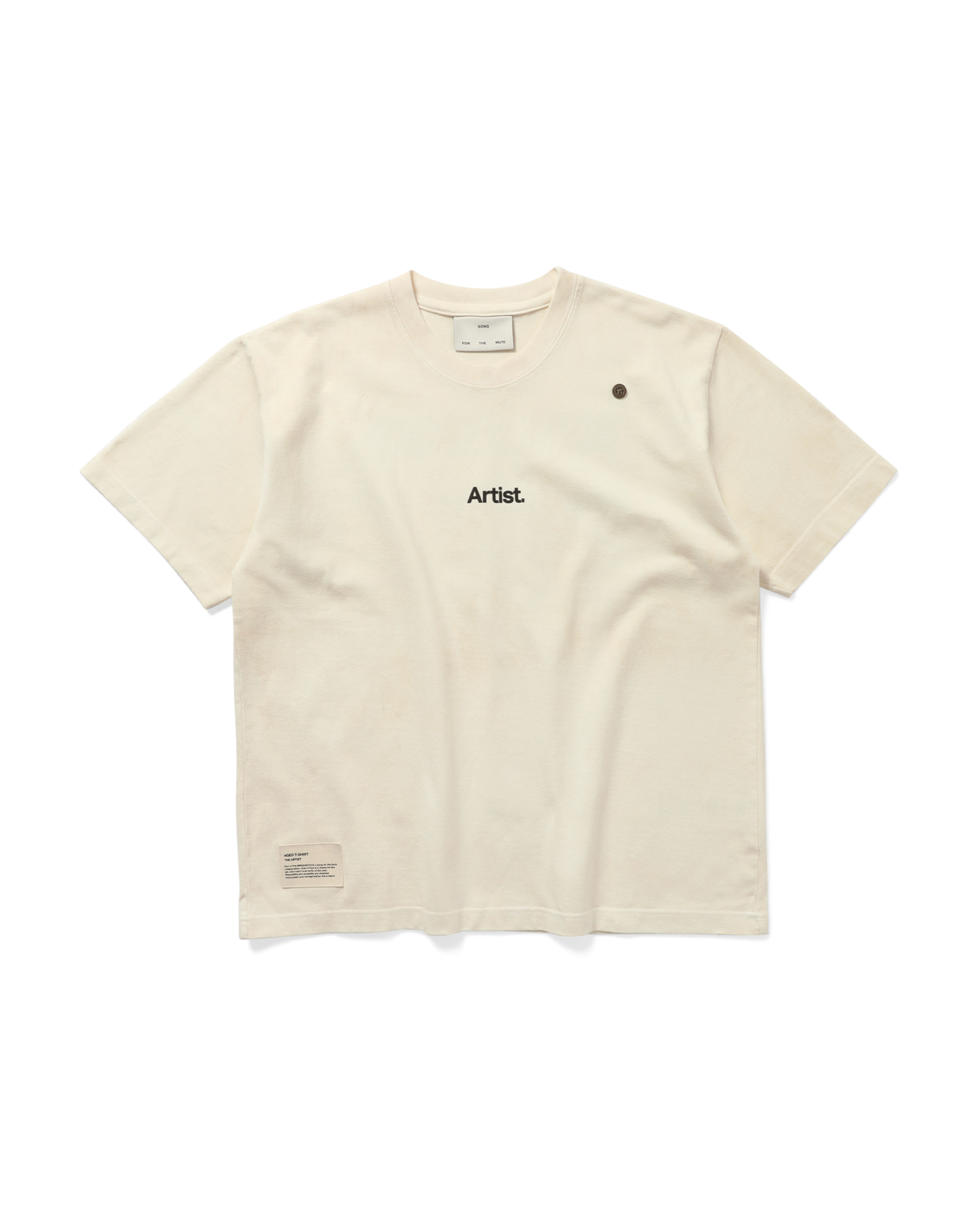 X BIRKENSTOCK "THE ARTIST" AGED T-SHIRT
