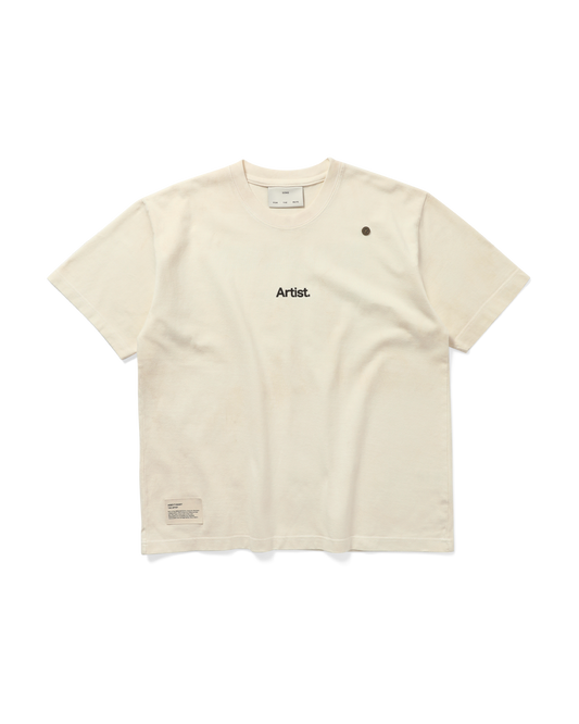 X BIRKENSTOCK "THE ARTIST" AGED T-SHIRT