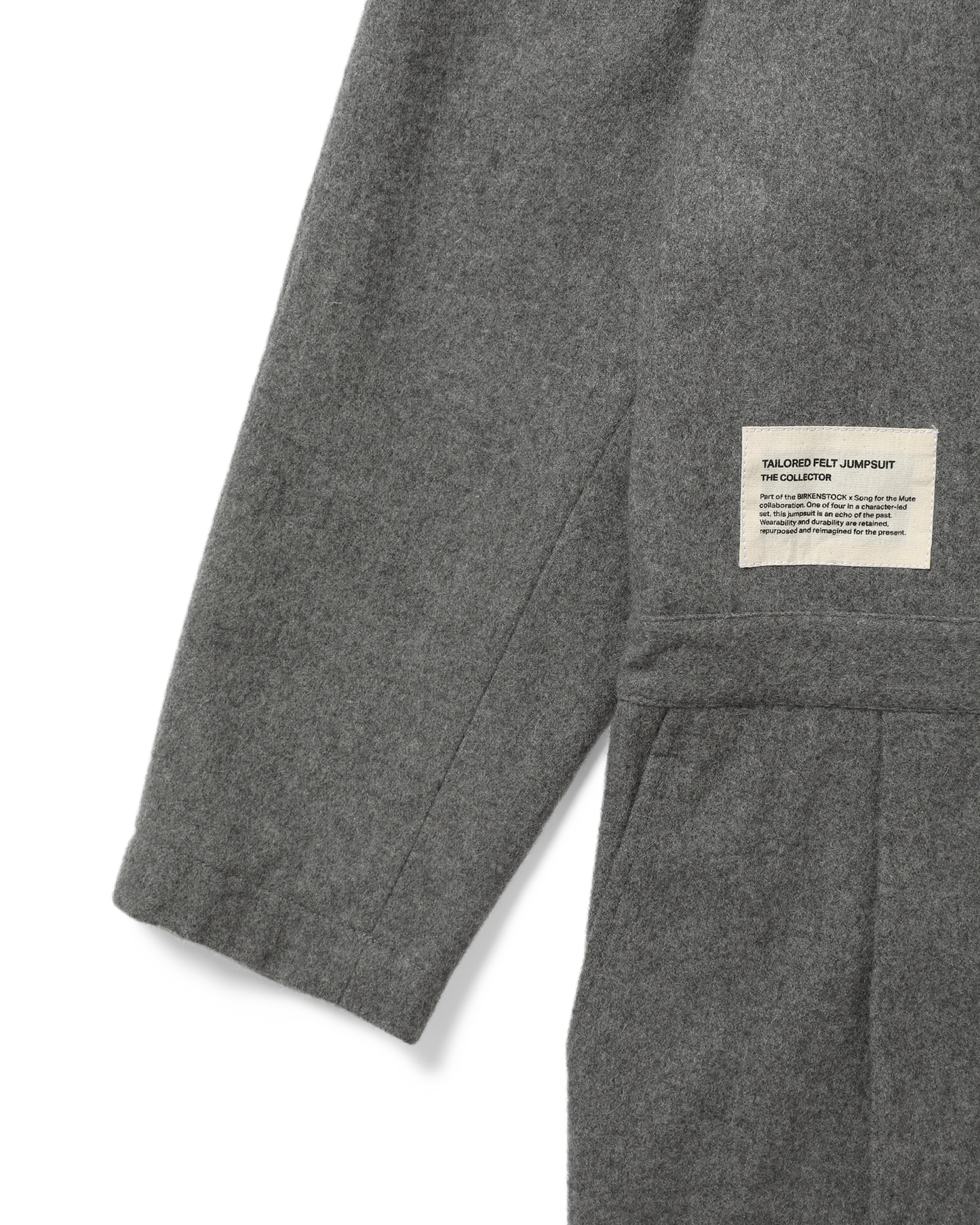 X BIRKENSTOCK "THE COLLECTOR" TAILORED JUMPSUIT