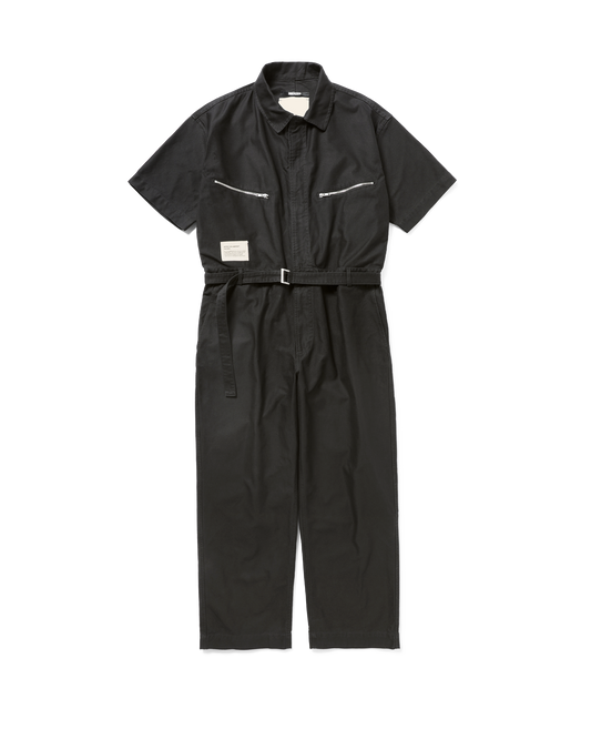 X BIRKENSTOCK "THE REBEL" ZIPPED S/S JUMPSUIT