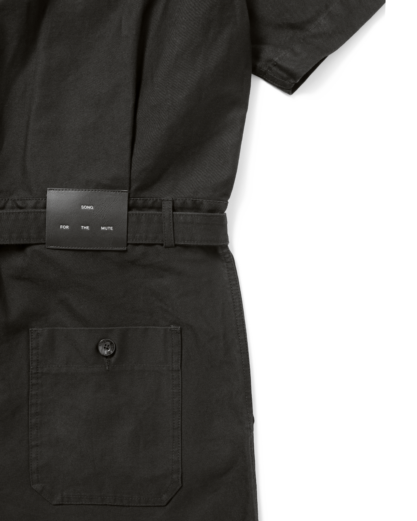 X BIRKENSTOCK "THE REBEL" ZIPPED S/S JUMPSUIT