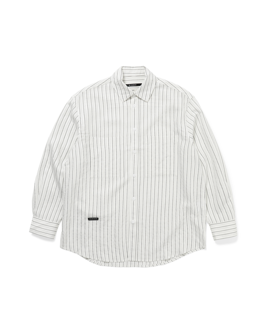 L/S PLEATED BOX SHIRT