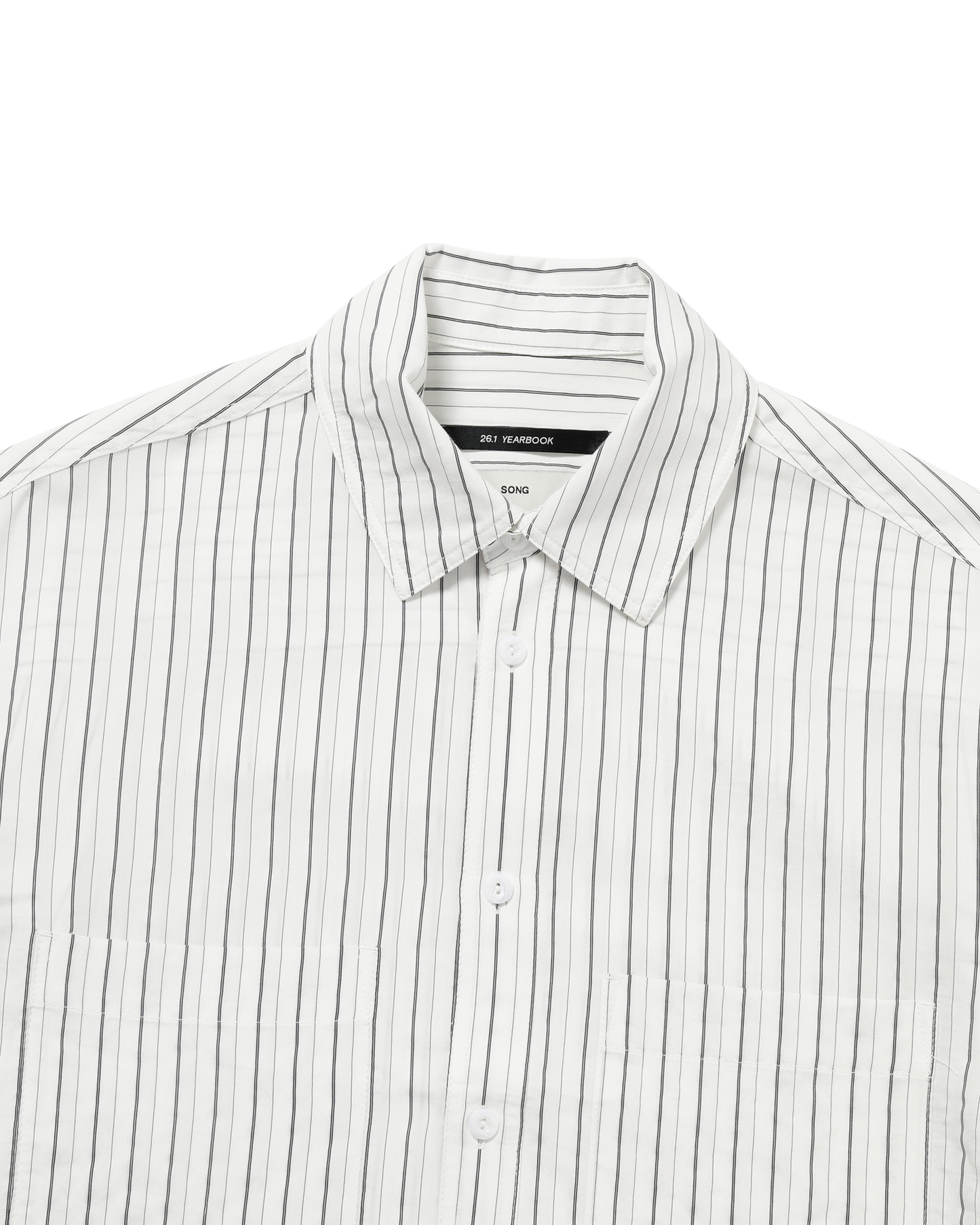 L/S PLEATED BOX SHIRT