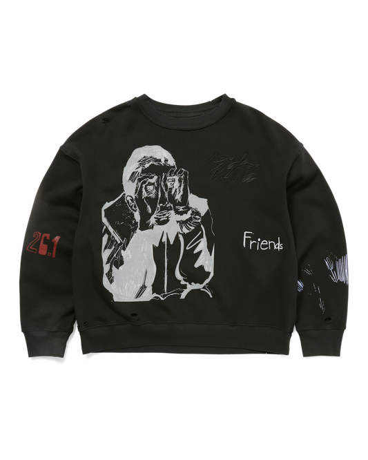 PEAKING KID RELAXED PULLOVER