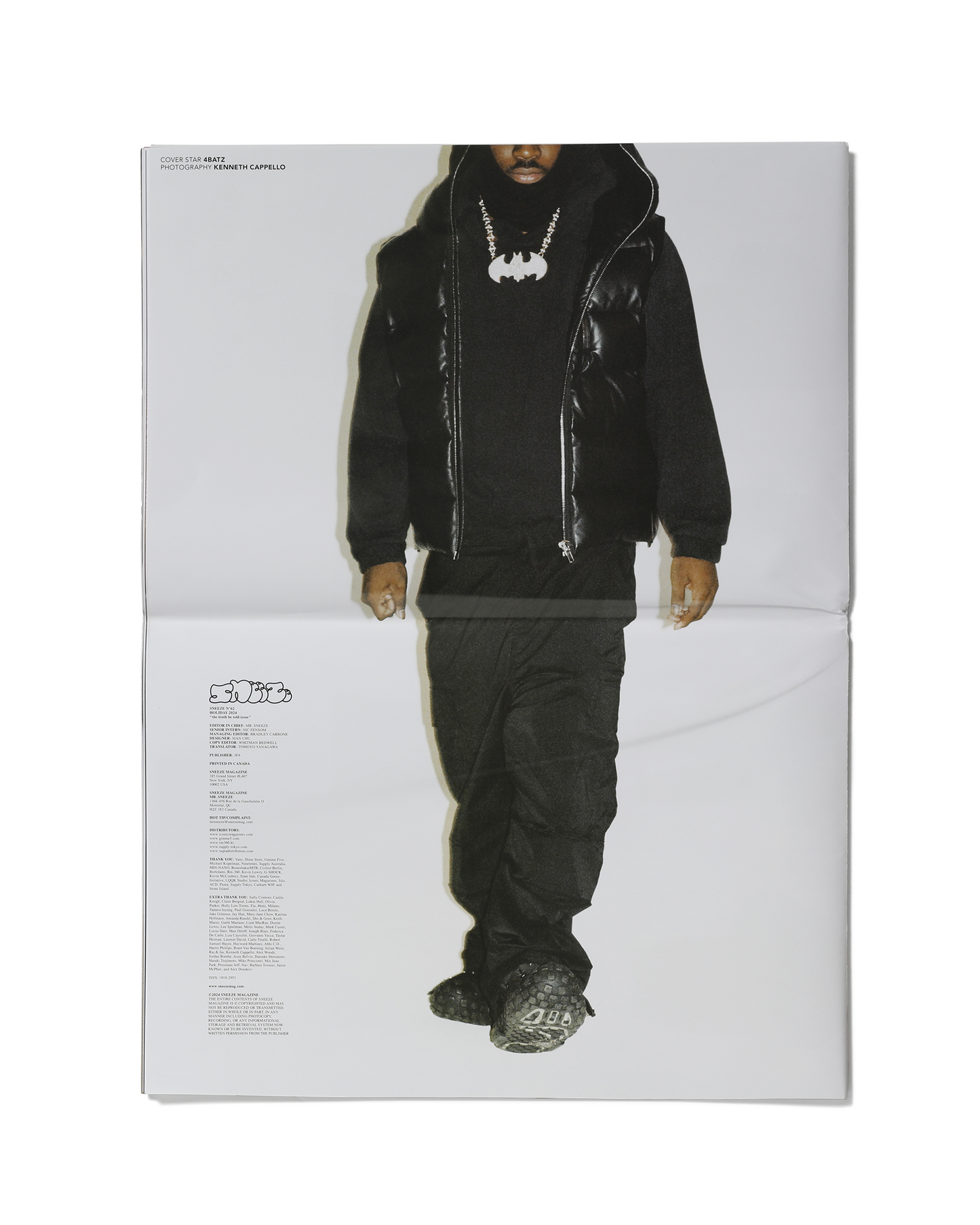 (FOLD) SNEEZE N°62 HOLIDAY 2024