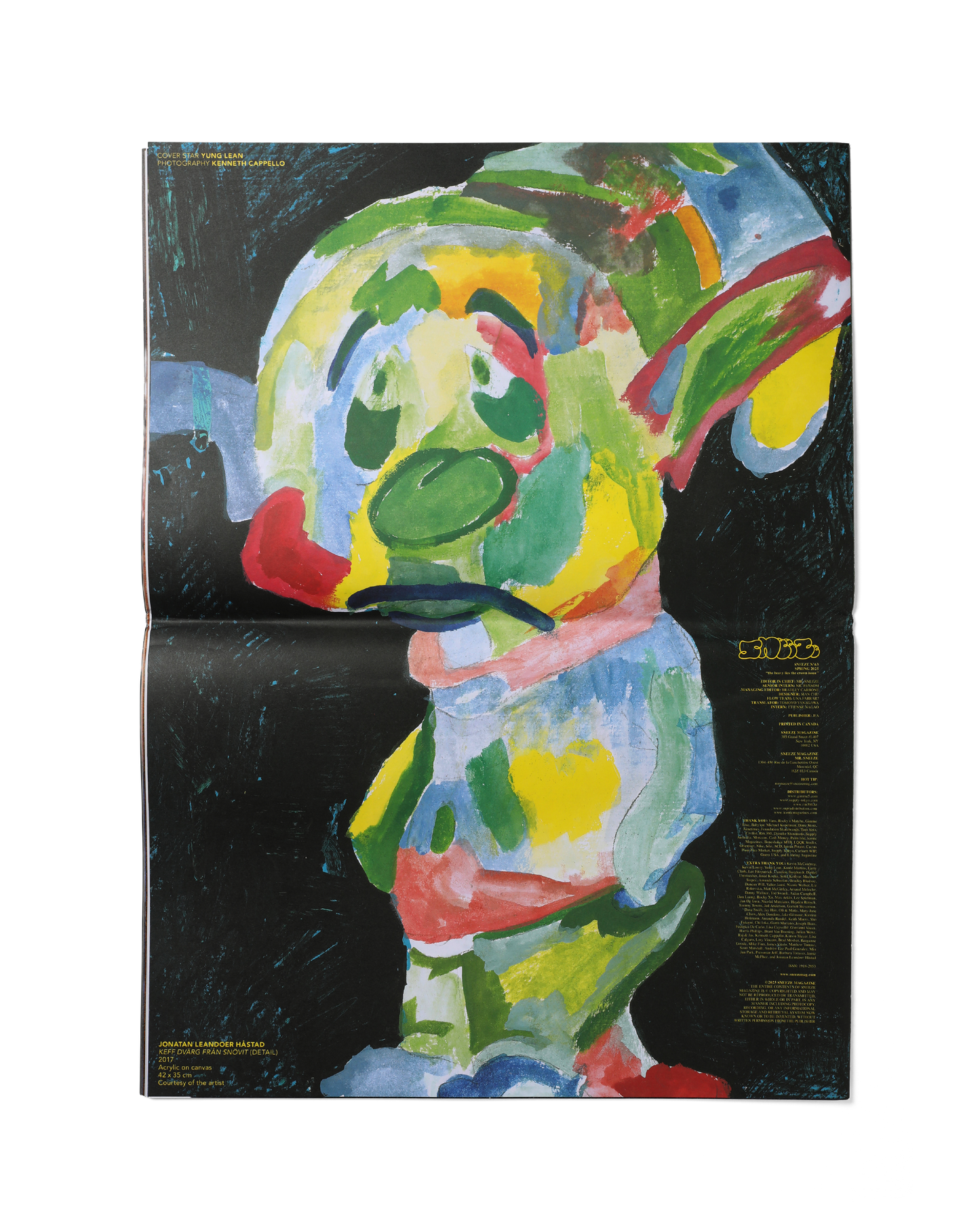 (FOLD) SNEEZE N°63 SPRING 2025