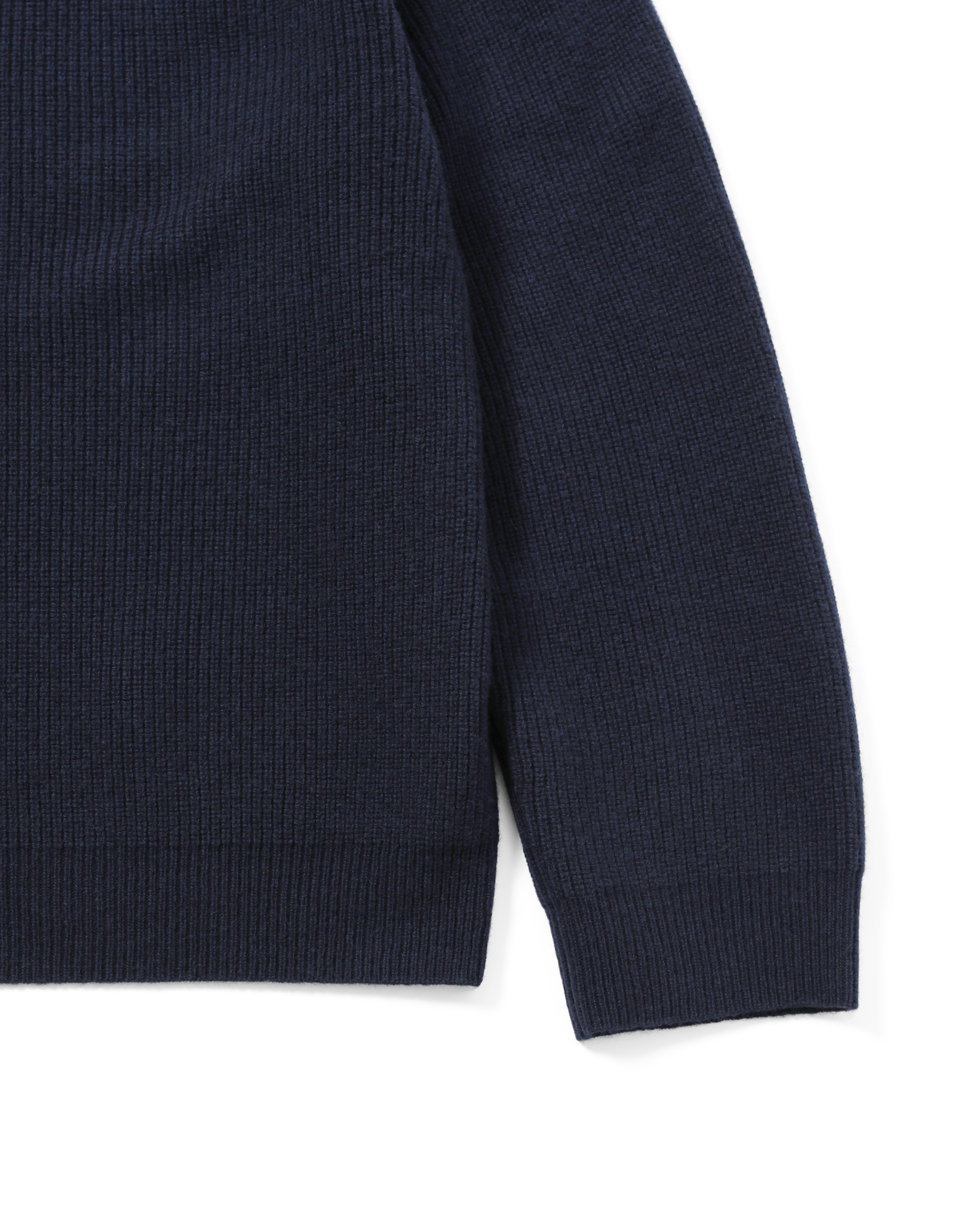 ZIPUP KNIT POLO SHIRT