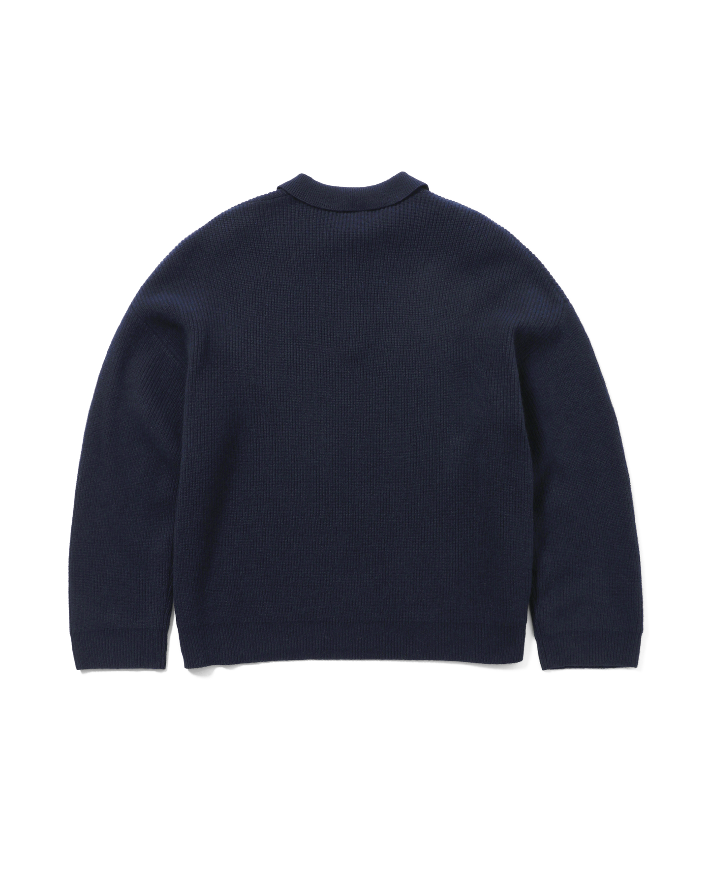 ZIPUP KNIT POLO SHIRT