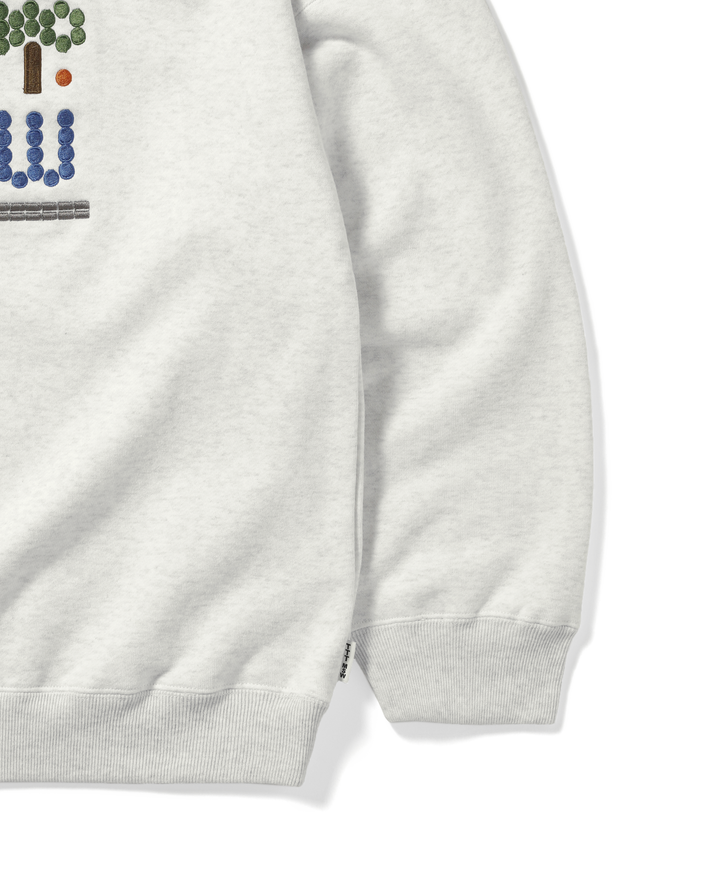 TREE EMBROIDERY SWEAT SHIRT