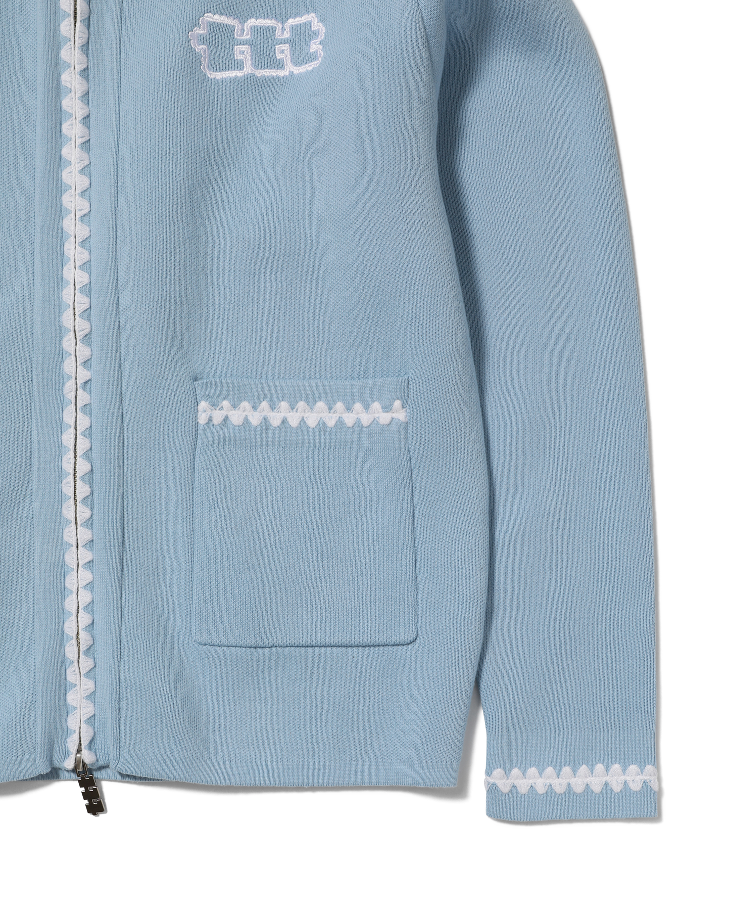 KNIT POLO CARDIGAN
