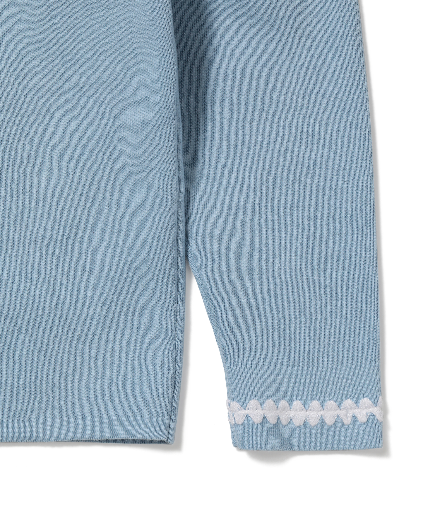 KNIT POLO CARDIGAN