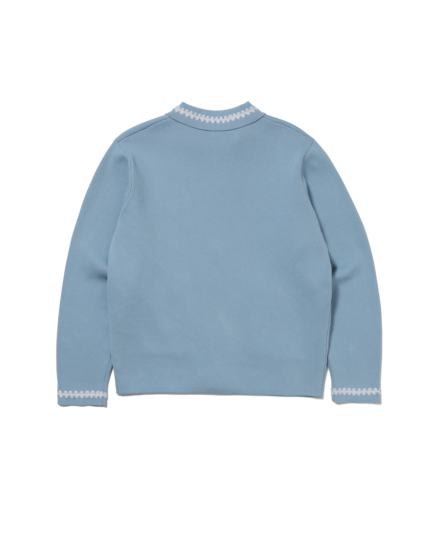 KNIT POLO CARDIGAN