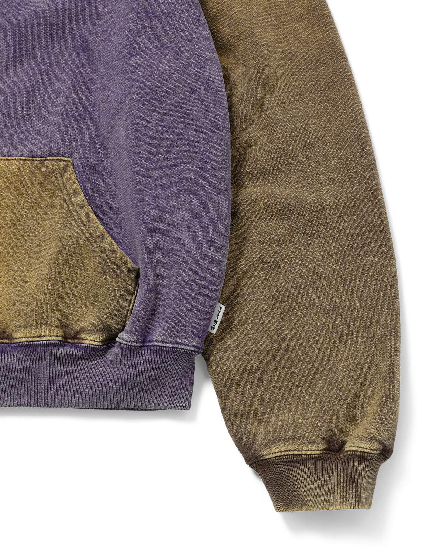 FADE DAMAGE ZIP UP HOODIE