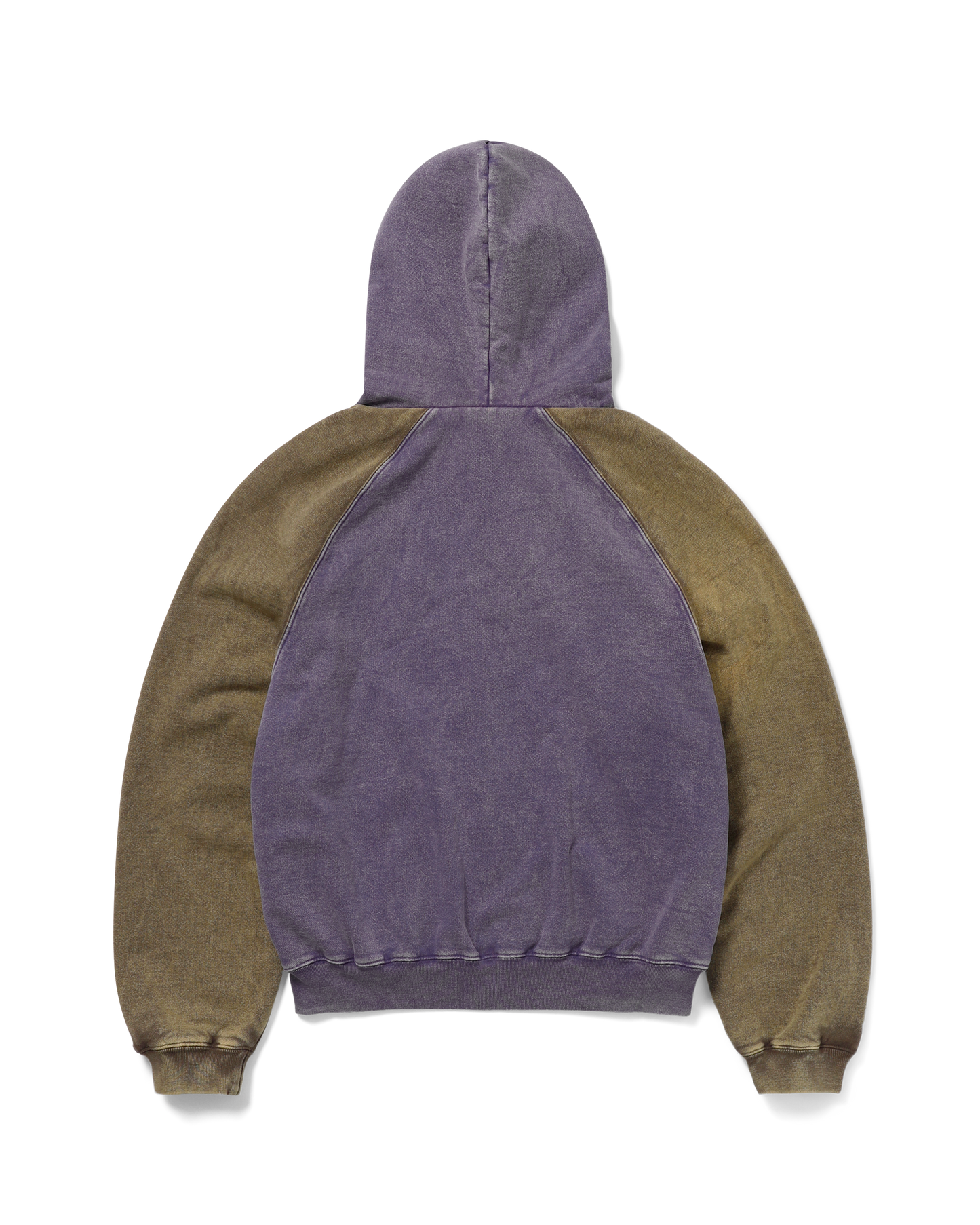 FADE DAMAGE ZIP UP HOODIE