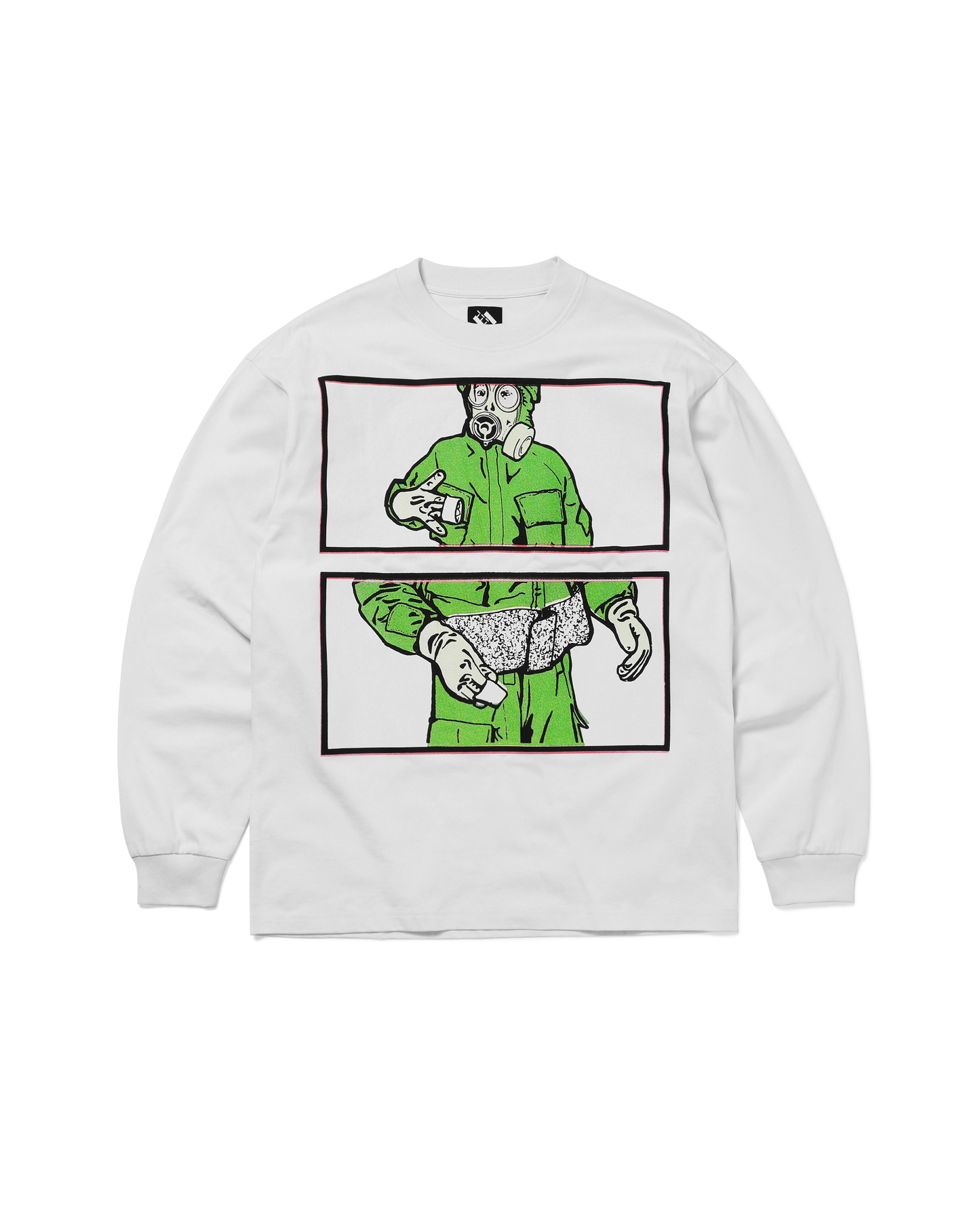 TTT GAS MASK INSTRUCTION LONGSLEEVE