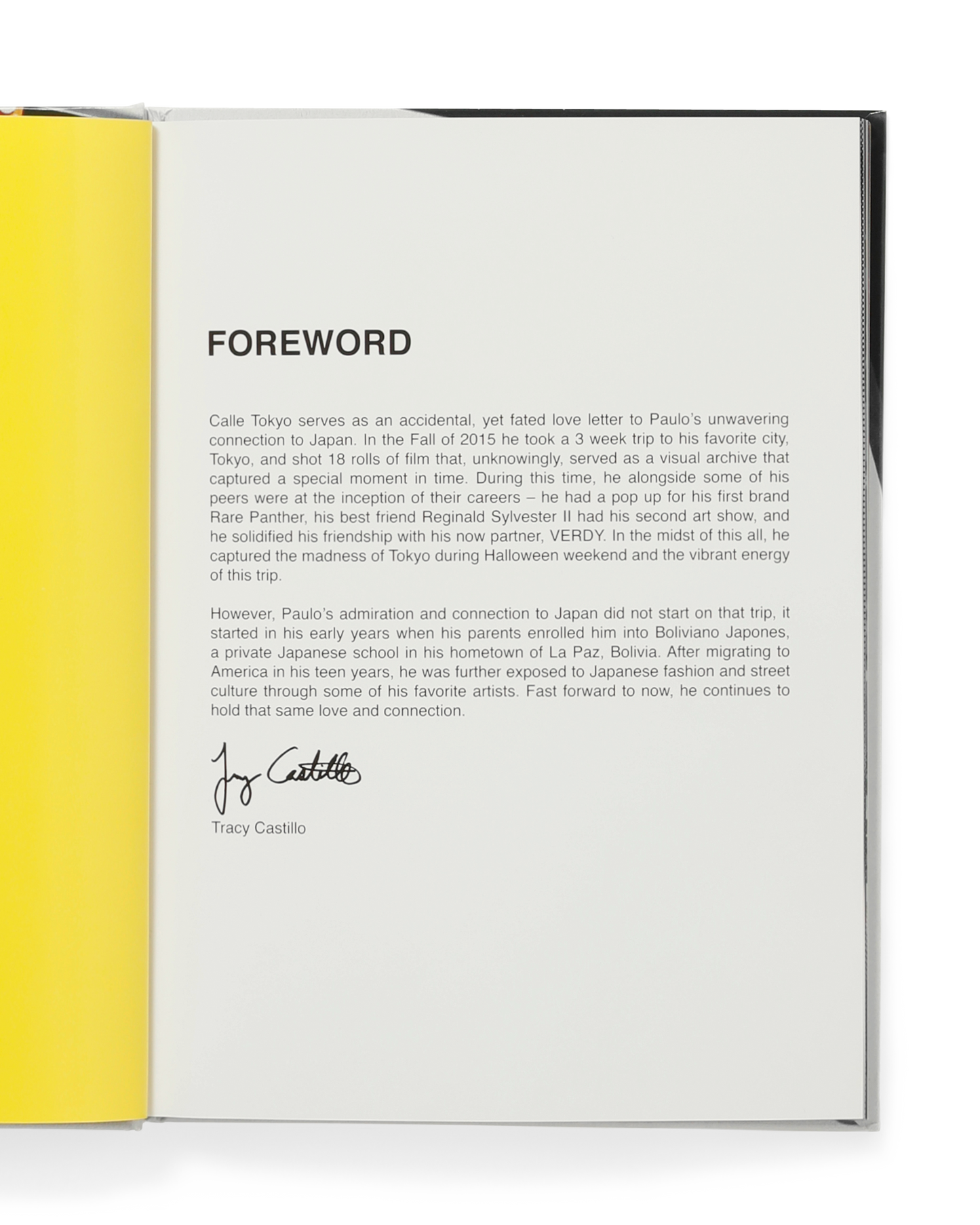 CALLE TOKYO PHOTO BOOK