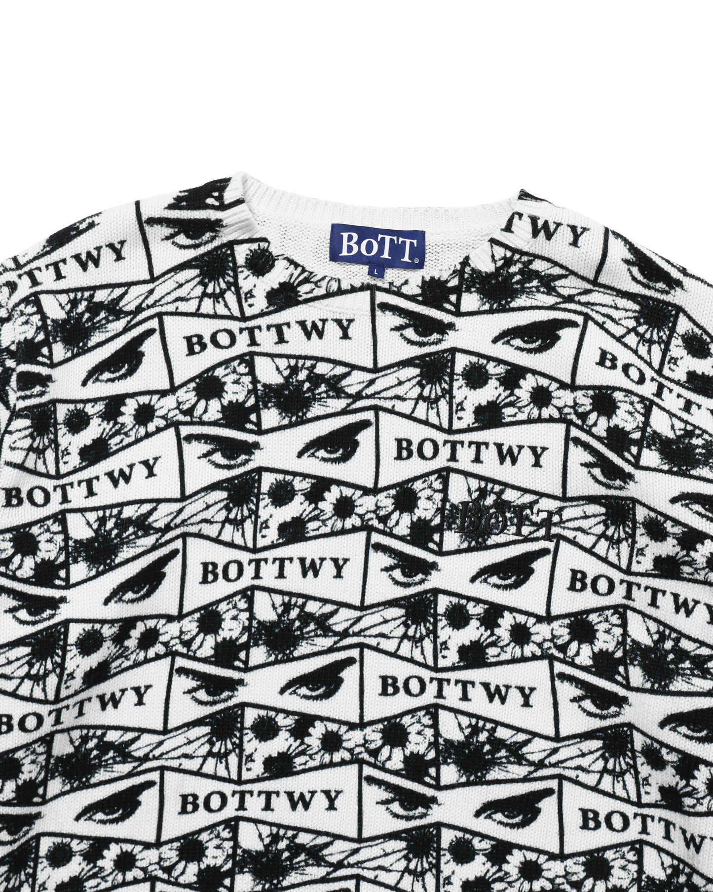X BoTT PRINTED SWEATER
