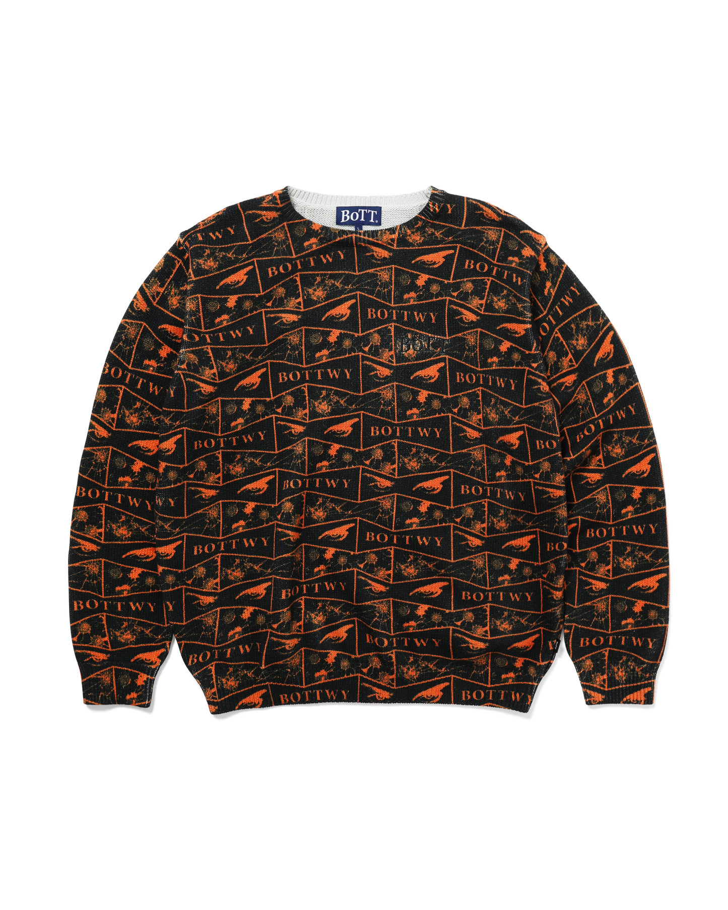 X BoTT PRINTED SWEATER