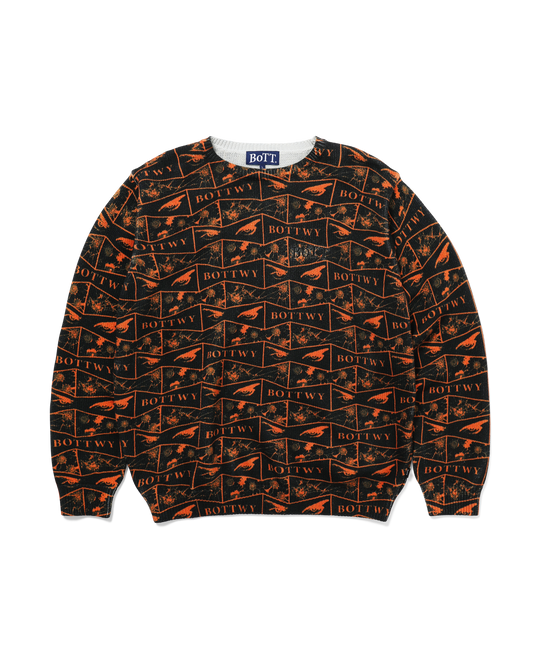 X BoTT PRINTED SWEATER