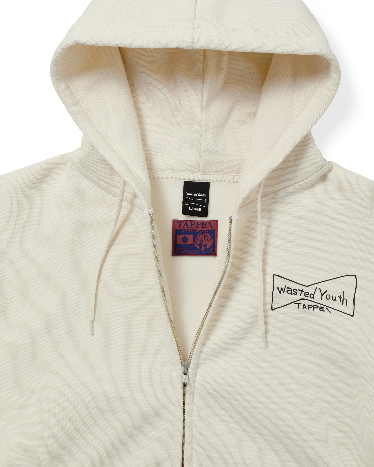 X TAPPEI ZIP SWEAT HOODIE