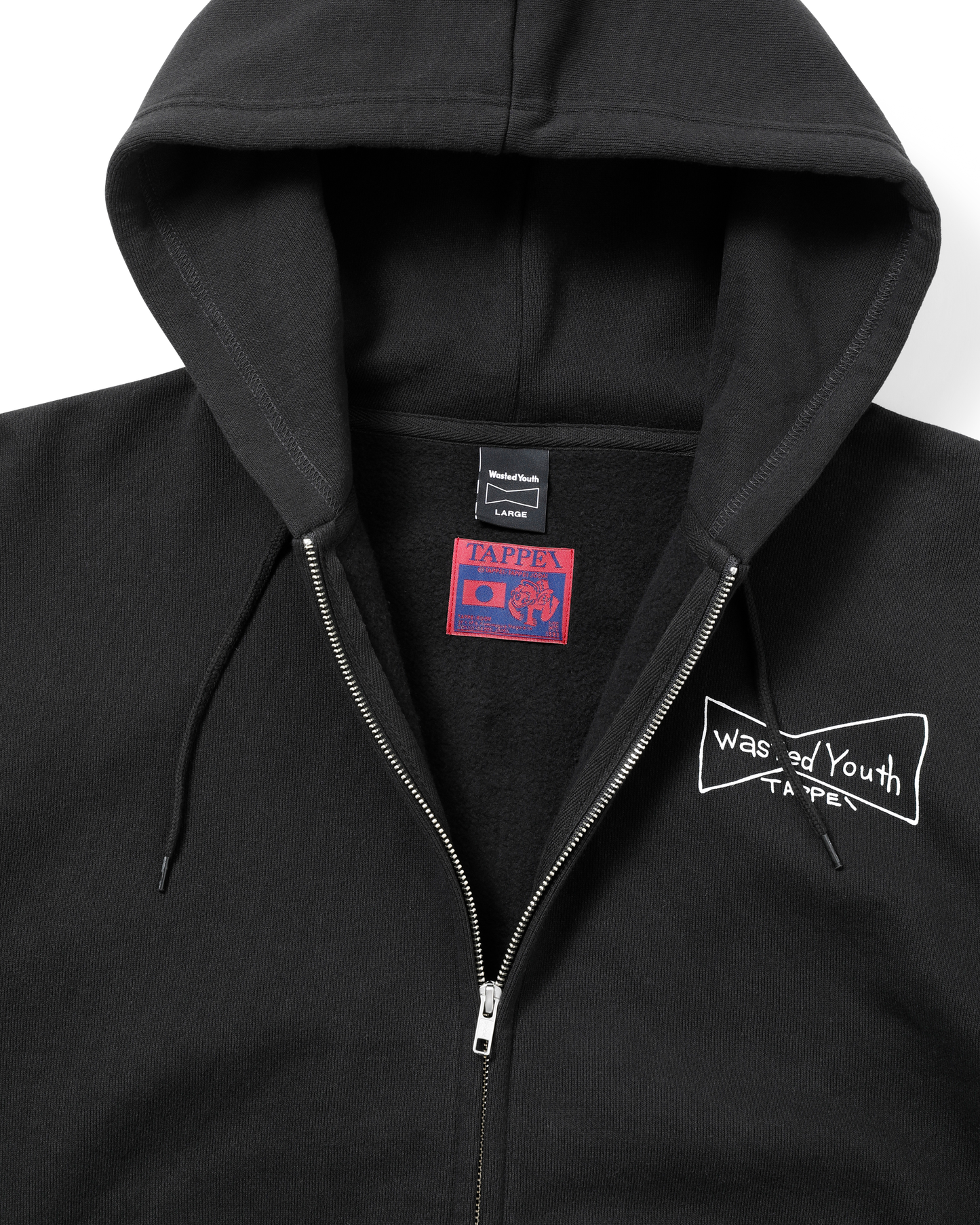 X TAPPEI ZIP SWEAT HOODIE