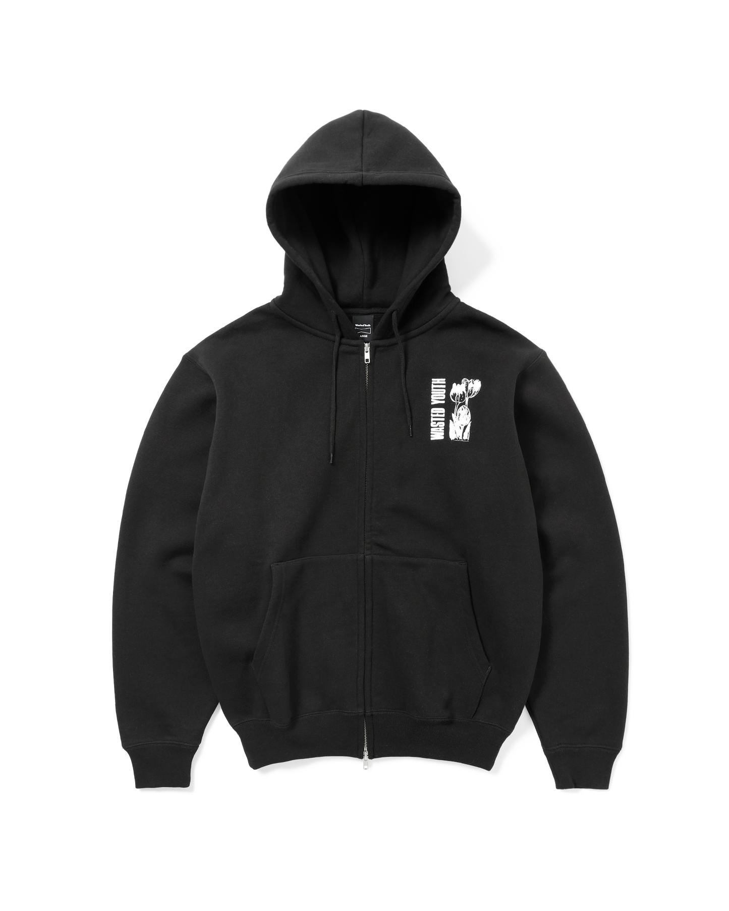 FLOWER ZIP HOODIE