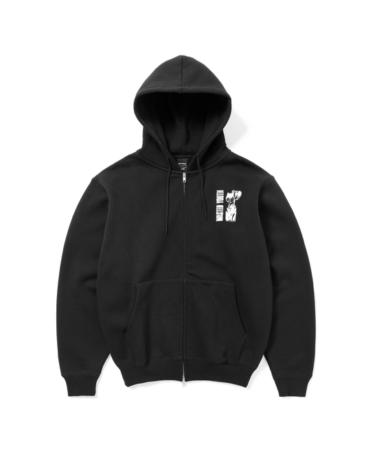FLOWER ZIP HOODIE